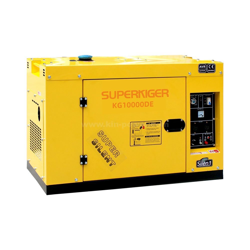 KG10000DE 10kw silent diesel generator set
