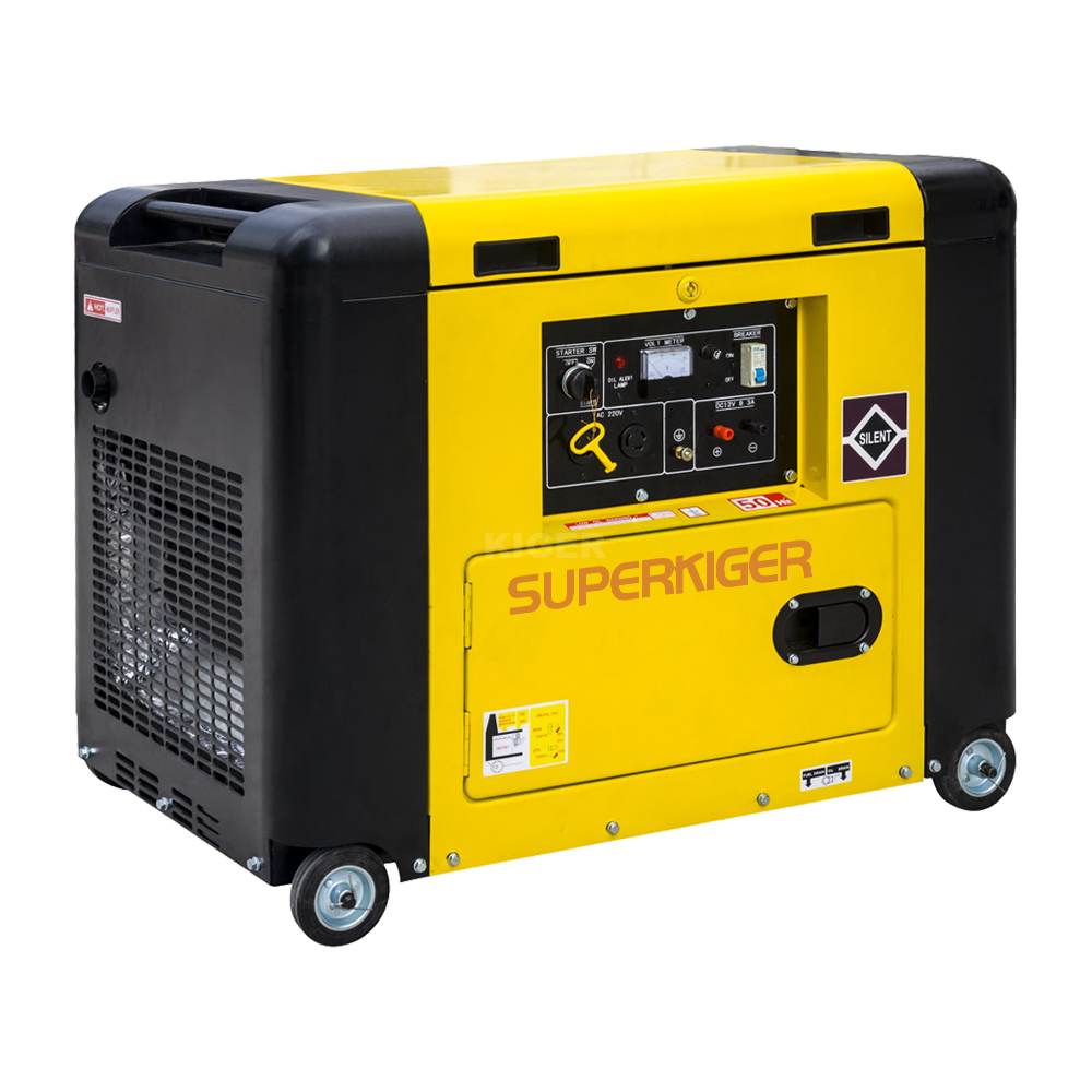 5kw super silent diesel generator set