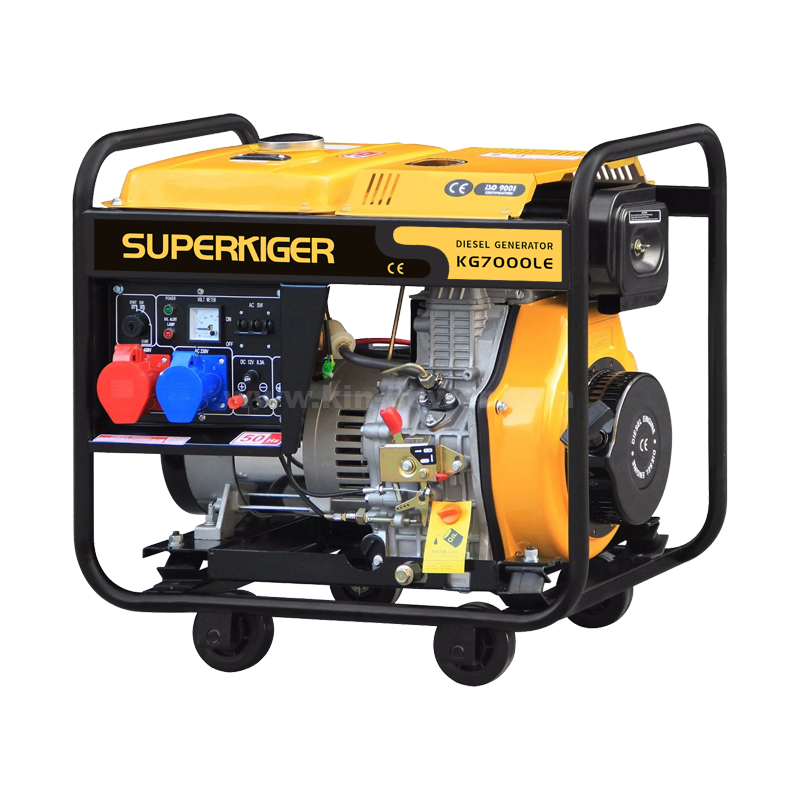 KG7000LE 7kw portable diesel generator
